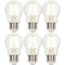 Westinghouse Bulb LED Dimmable 8W 120V A15 Filament 3000K Clear E26 Meduim Base, 6PK 5278020 - alternate 3